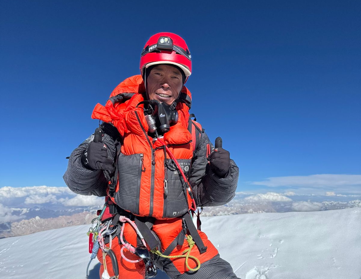 Siddhi Bahadur Tamang summits K2 for 7th time, makes lightning descent