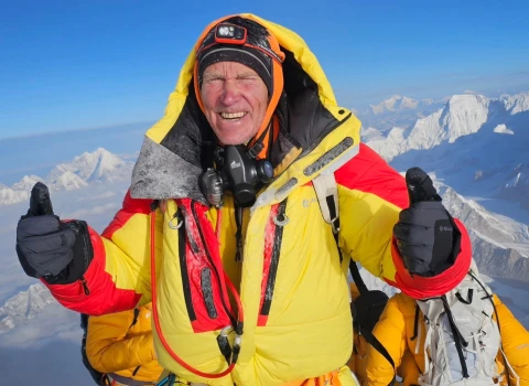 Valery Babanov summits Everest at 60, capping illustrious Alpinism career