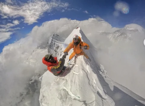 Jay Whiting and Dawa Tenji Sherpa conquer 'Everest Triple Crown'