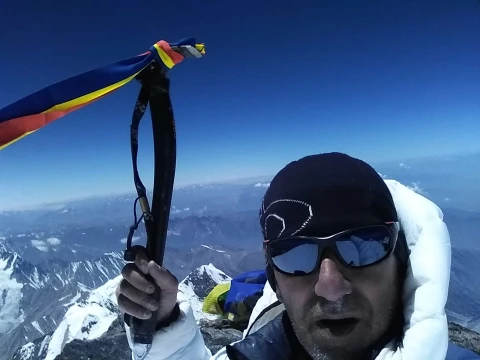 Horia Colibășanu summits his 11th eight-thousander without the use of O2