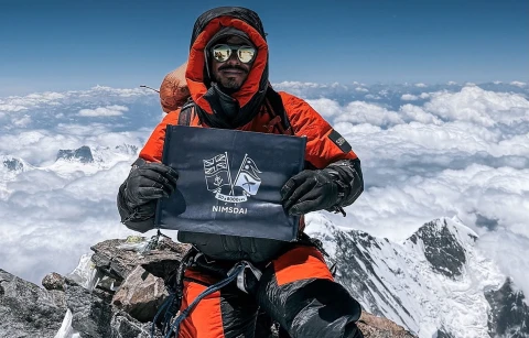 Nimsdai Purja achieves his 50th summit of an 8,000-meter peak