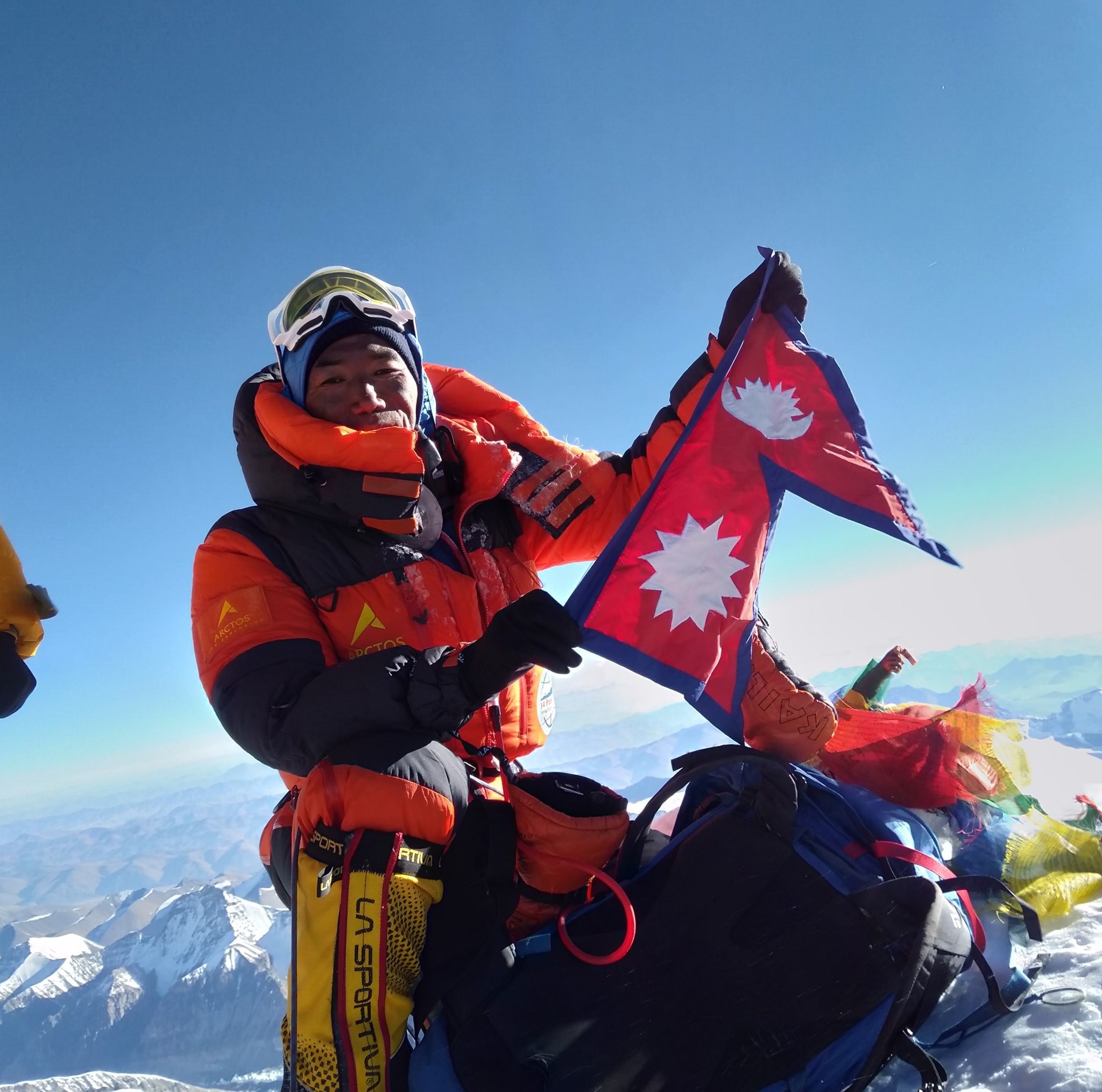 Post about environment and mental health for Kami Rita Eyes 26th Ascent of Mount Everest