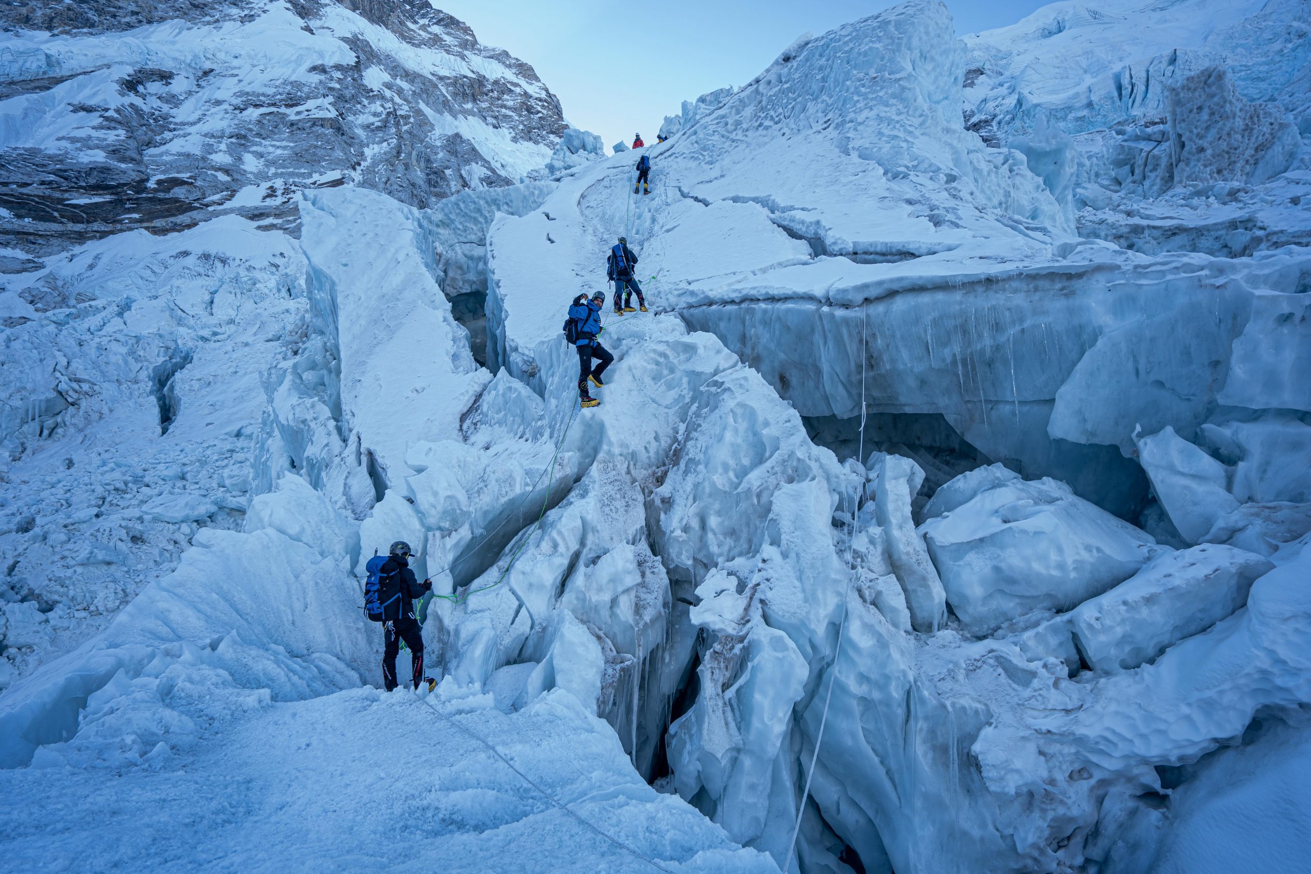 Post about environment and mental health for Rope fixing team hopes to open route up to Everest summit by mid-May