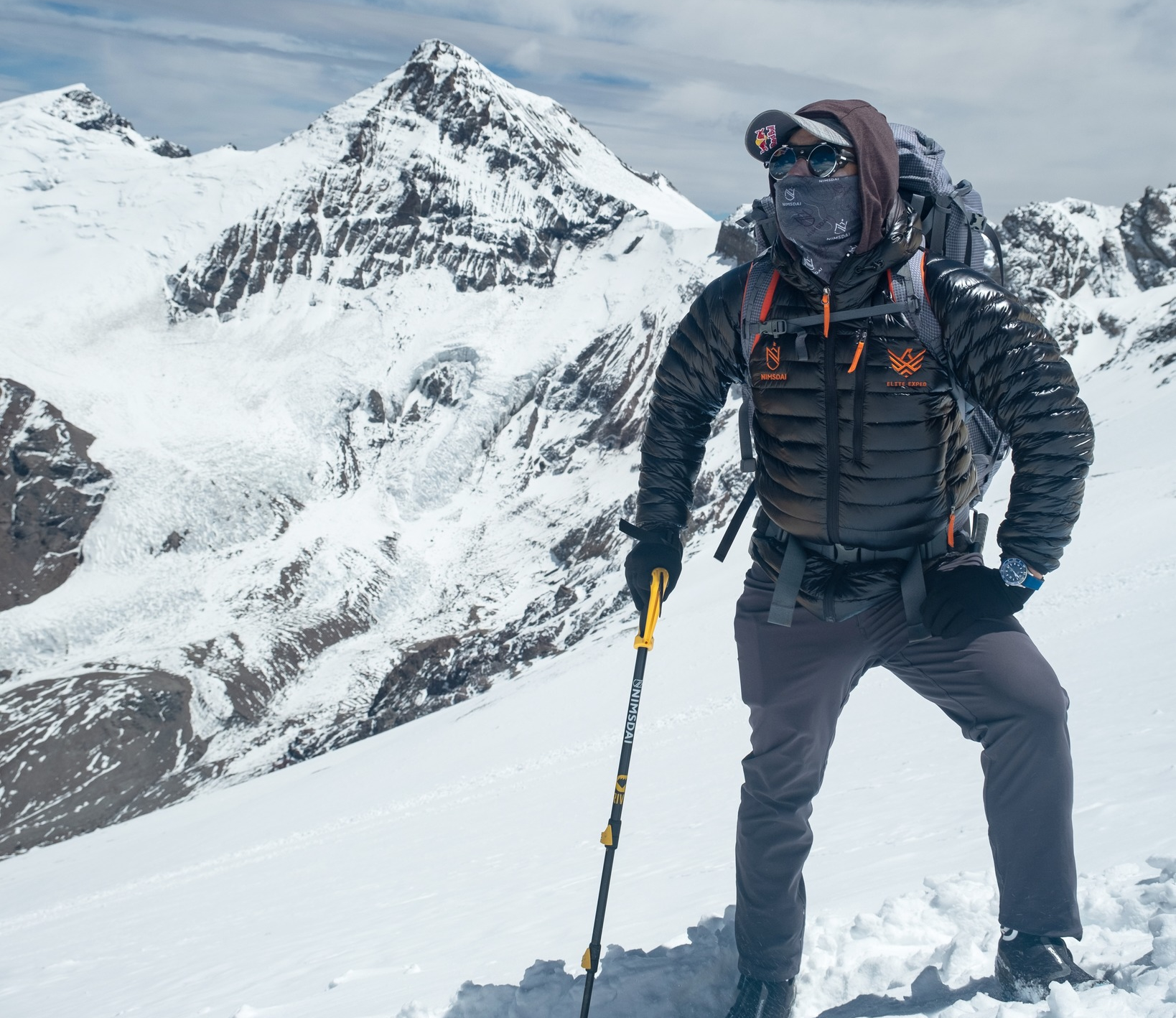 Post about environment and mental health for Nimsdai scales Makalu as his 45th summits of eight-thousander
